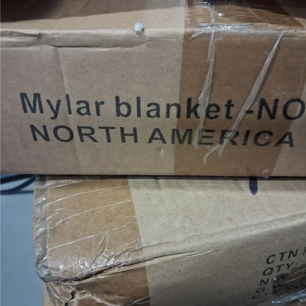 Bulk 500 Count Reflective Mylar Sheets 23x46 Box Liners Thermal Insulation Foil